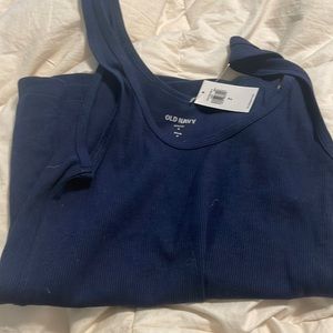 Call Navy tank top, and new with tags week